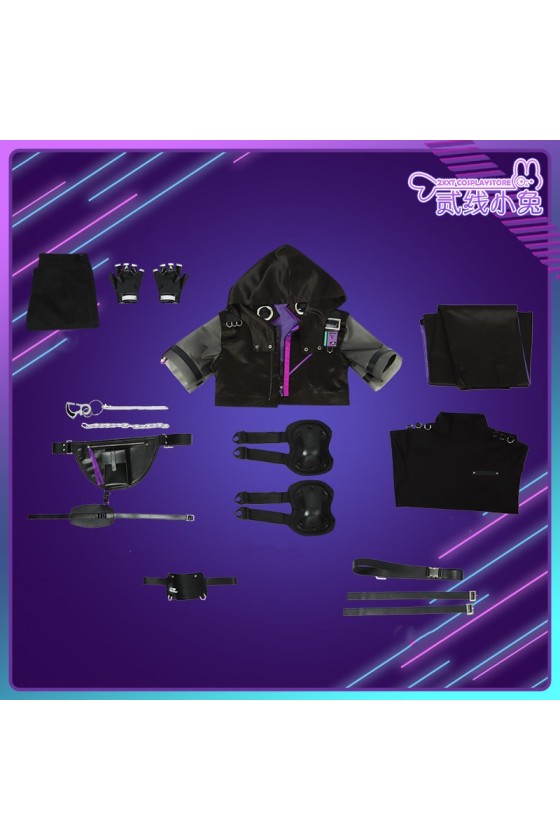 2XXT Cosplay Vtuber Fuwa Minato Gaming Outfit Cosplay Costume